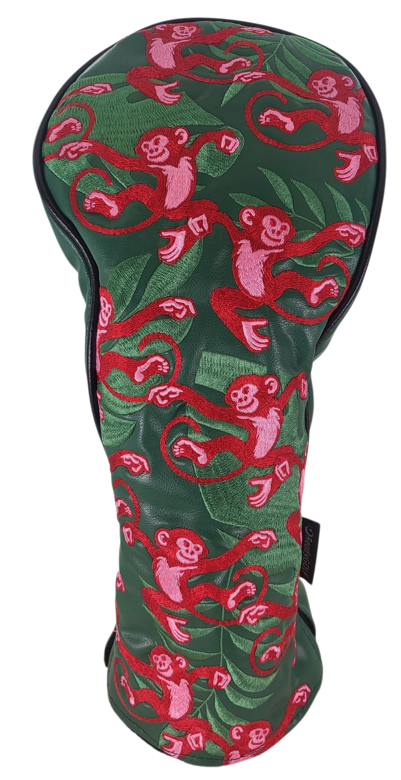Barrel of Monkeys Embroidered Driver Headcover by ReadyGOLF