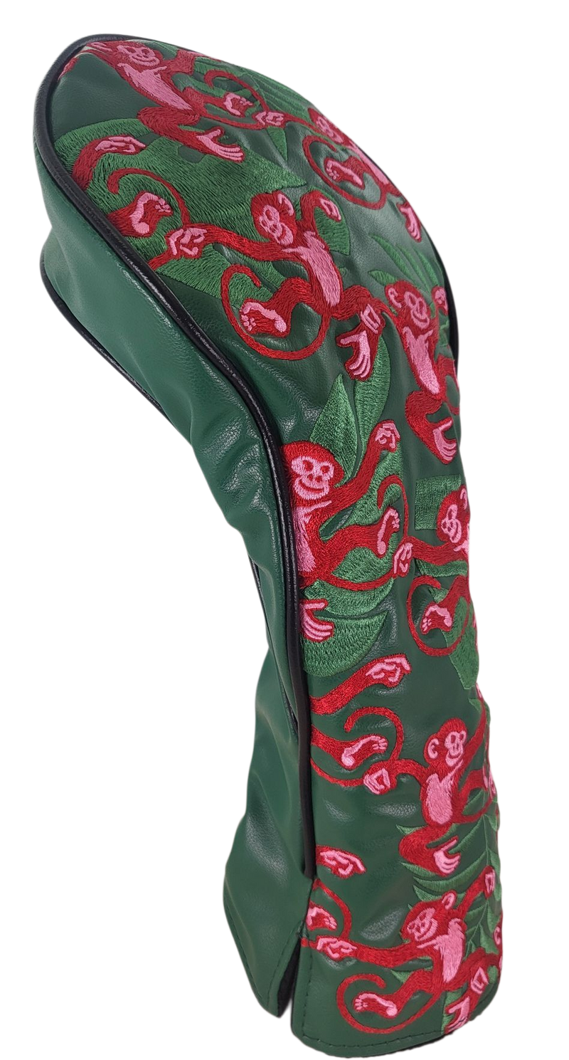 Barrel of Monkeys Embroidered Driver Headcover by ReadyGOLF