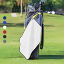 Pro Towels Blankets - Medium Microfiber Waffle Golf Towel: Corner Grommet & Hook Pack of 2