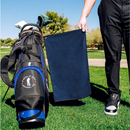 Pro Towels Blankets - Medium Microfiber Waffle Golf Towel: Corner Grommet & Hook Pack of 2