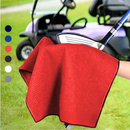 Pro Towels Blankets - Medium Microfiber Waffle Golf Towel: Black Trimmed Pack of 3