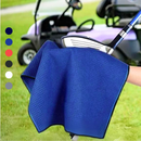 Pro Towels Blankets - Medium Microfiber Waffle Golf Towel: Black Trimmed Pack of 3