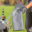 Pro Towels Blankets - Tri-Fold Microfiber Waffle Golf Towel: Grommet & Hook Pack of 2