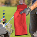 Pro Towels Blankets - Tri-Fold Microfiber Waffle Golf Towel: Grommet & Hook Pack of 2