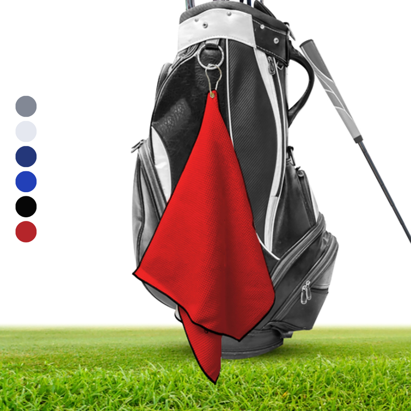 Pro Towels Blankets - Large Microfiber Waffle Golf Towel: Center Grommet & Hook