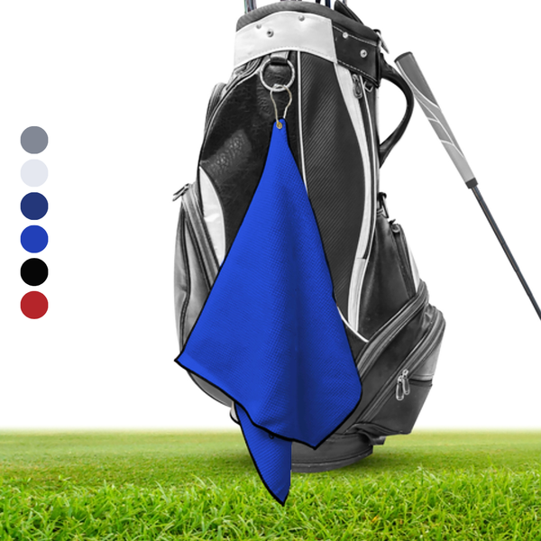 Pro Towels Blankets - Large Microfiber Waffle Golf Towel: Center Grommet & Hook