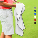 Pro Towels Blankets - Large Microfiber Waffle Golf Towel: Black Trimmed