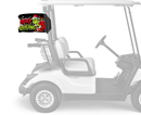 Merry Grinchmas 12"x18" Forever Wave Flag for Golf Carts