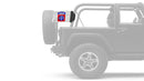 Airborne 82nd Division 12"x18" Forever Wave Flag for Jeep Wrangler LJ 2003-2006