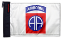 Airborne 82nd Division 12"x18" Forever Wave Flag for Jeep Wrangler YJ 1986-1995