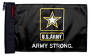Army Strong 12"x18" Forever Wave Flag for Jeep Wrangler CJ-7 and CJ-8 1976-1986