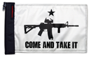 Gonzales Machine Gun 12"x18" Forever Wave Flag for Jeep Wrangler YJ 1986-1995