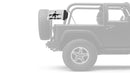 Gonzales Machine Gun 12"x18" Forever Wave Flag for Jeep Wrangler YJ 1986-1995