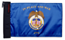 Merchant Marine 12"x18" Forever Wave Flag for Jeep Wrangler LJ 2003-2006