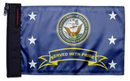 Navy Served With Pride 12"x18" Forever Wave Flag for Jeep Wrangler JKU 4-Door 2007-2018