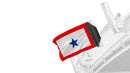 Service Blue Star12"x18" Forever Wave Flag for Boats