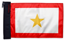Service Gold Star12"x18" Forever Wave Flag for Jeep Wrangler JK 2-Door 2007-2018