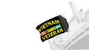 Vietnam Veteran 12"x18" Forever Wave Flag for Boats