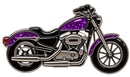 Motorcycle Ball Marker & Hat Clip with Glitter by ReadyGOLF