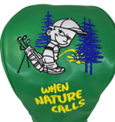 When Nature Calls Embroidered Driver Headcover by ReadyGOLF