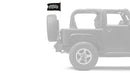 San Antonio Spurs 11"x17" Forever Wave Flag for Jeep Wrangler JL 2-Door 2018-Present