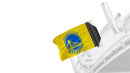 Golden State Warriors 11"x17" Forever Wave Flag for Boats