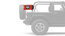 Georgia Bulldog 11"x17" Forever Wave Flag for Jeep Wrangler CJ-7 and CJ-8 1976-1986