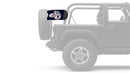Gonzaga 11"x17" Forever Wave Flag for Jeep Wrangler JK 2-Door 2007-2018