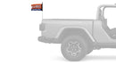 Illinois 11"x17" Forever Wave Flag for Jeep Wrangler JLU 4-Door 2018-Present