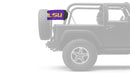 LSU 11"x17" Forever Wave Flag for Jeep Wrangler YJ 1986-1995