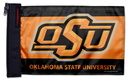 Oklahoma State 11"x17" Forever Wave Flag for Boats