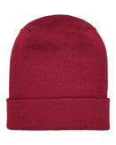 NEW HAAKWEAR H-Stitch Cuffed Beanie - Designed and Made in USA (Patented Design) - Burnt Maroon