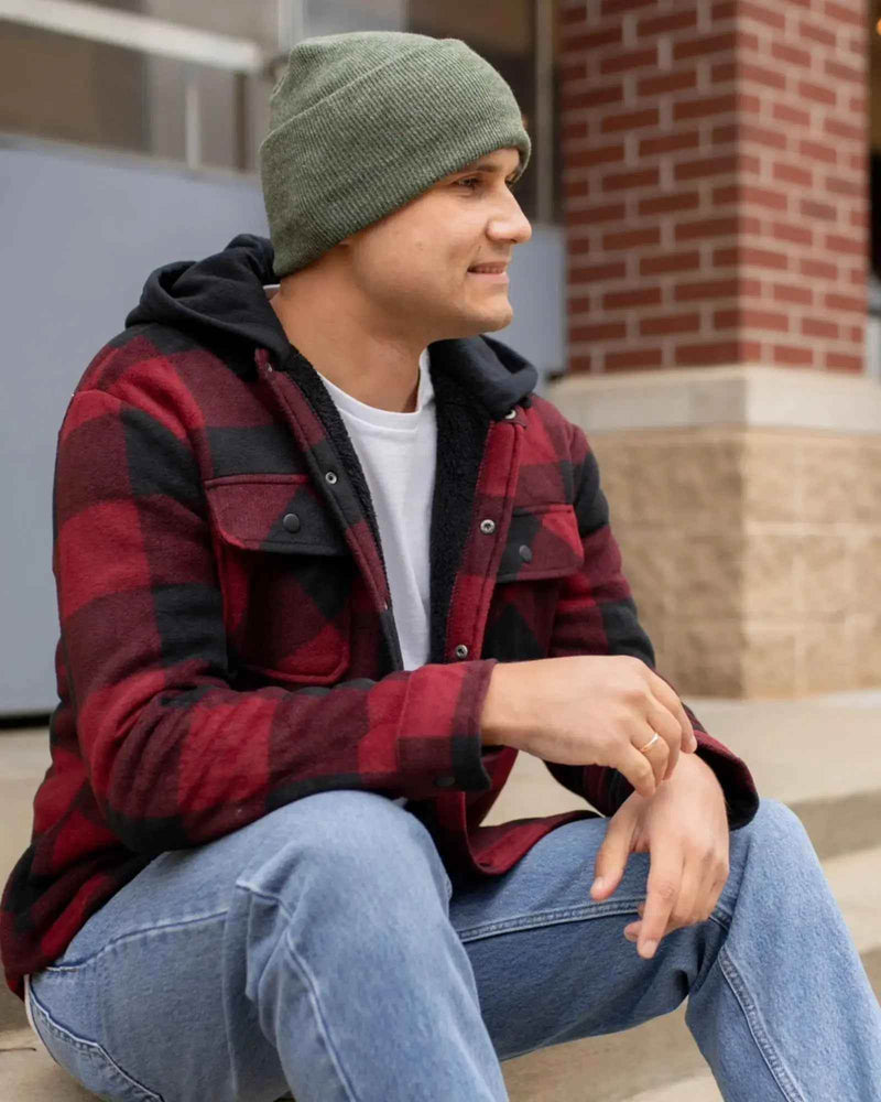 NEW HAAKWEAR H-Stitch Cuffed Beanie - Designed and Made in USA (Patented)