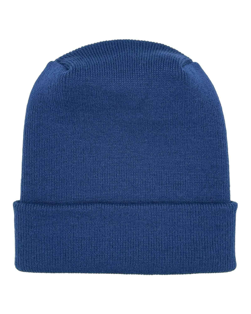 NEW HAAKWEAR H-Stitch Cuffed Beanie - Designed and Made in USA (Patented Design) -  Sapphire Blue