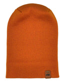 NEW HAAKWEAR H-Stitch Cuffed Beanie - Designed and Made in USA (Patented Design) - Tiger Orange