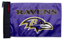 Baltimore Ravens 11"x17" Forever Wave Flag for Golf Carts