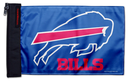 Buffalo Bills 11"x17" Forever Wave Flag for Jeep Wrangler CJ-7 and CJ-8 1976-1986