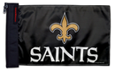 New Orleans Saints 11"x17" Forever Wave Flag for Jeep Wrangler YJ 1986-1995