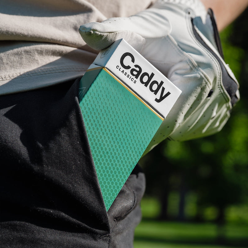 New Par | Golf Tee Holder + 10 Plastic 3¼ Inch Tees