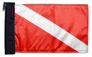 Diver Down 12"x18" Forever Wave Flag