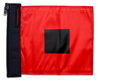 Hurricane Storm Warning 12"x18" Forever Wave Flag for Golf Carts
