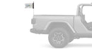 Tuna 12"x18" Forever Wave Flag for Jeep Wrangler JKU 4-Door 2007-2018