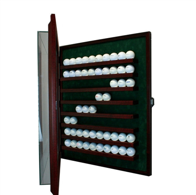 Perfect Cases and Frames: 80 Golf Ball Cabinet Style Display Case 2