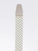Nexbelt: Men's Braided Tri-Color Tan Golf Ratchet Belt 1.38" [35mm]