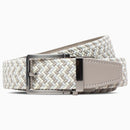 Nexbelt: Men's Braided Tri-Color Tan Golf Ratchet Belt 1.38" [35mm]