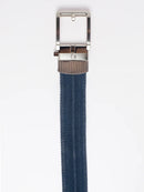 Nexbelt: Men's Balboa Harbor Washed Canvas Ratchet Belt - Navy 1.38" [35mm]
