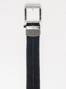 Nexbelt: Men's Balboa Drift Washed Canvas Ratchet Belt - Black 1.38" [35mm]