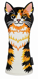 Calico Cat Embroidered Driver Headcover by ReadyGOLF