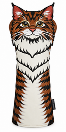 Maine Coon Cat Embroidered Driver Headcover by ReadyGOLF
