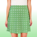 Kiawah Country Club Skort in Cupid's Arrow Shamrock and White